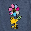 Men's - Peanuts - Woodstock With Flower And Pattern Short Sleeve Graphic T-Shirt - 2 of 4