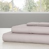 Hastings Home 3PC Microfiber Twin Sheet Set, Beige - image 4 of 4