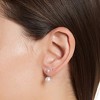 Adornia Tarnish Resistant Rhodium Plated Freshwater Pearl Jacket Earrings - 2 of 3