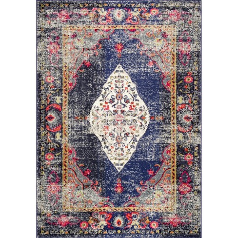 Which Rug Pad Under A Vintage Rug? - The Honeycomb Home