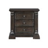 NicBex Nightstand with Drawers, Side Table with Hanging Pulls and Finish Top,Classic Bedside Table for Bedroom,Living Room - 2 of 4