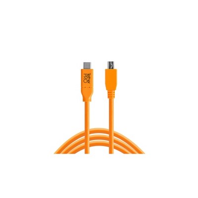 Tether Tools TetherPro USB Type-C Male to 5-Pin Mini-USB 2.0 Type-B Male Cable