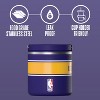 NBA Officially Licensed 25oz Vacuum Insulated Stainless Steel Food Jar - 4 of 4