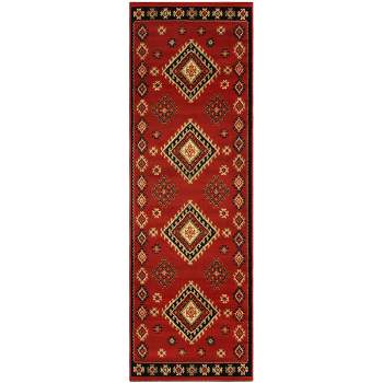 Diamond Geometric Modern Floral Bohemian Rustic Plush and Durable Power-Loomed Indoor Area Rug by Blue Nile Mills