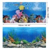 Unique Bargains Aquarium Background Poster Double-sided Aquarium Fish Tank Background Decorative Paper Sticker 1 Pc - 4 of 4