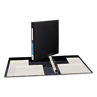 Avery Heavy-Duty Binder with One Touch EZD Rings 11 x 8 1/2 1" Capacity Black 79990