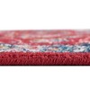 Unique Loom Aurelia Collection Area Rug - Hadrian (10'  x 13' Rectangle Magenta/Blue) - 4 of 4