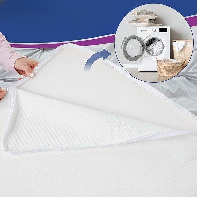 Premium White Memory Foam Wedge Pillow for Maternity and Comfort