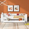 Twin Size Daybed with Shelves, Drawers and Built-In Charging Station - 3 of 4
