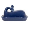 Storied Home Coastal Stoneware Whale Shaped Butter Dish - 4 of 4