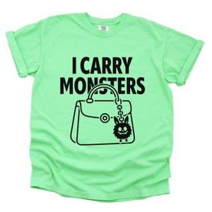 Simply Sage Market I Carry Monsters Purse Garment Dyed Tee - 1 of 4