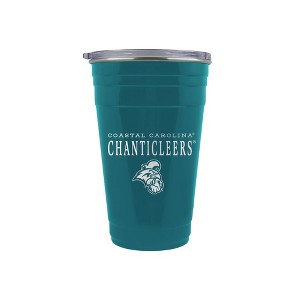 NCAA Coastal Carolina Chanticleers Tailgater Tumbler - 22oz: Stainless Steel, Acrylic Lid - 1 of 2