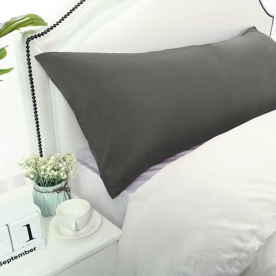 1 Pc Body 20"x72" 1800 Series Soft Brushed Microfiber Pillowcase Grey - PiccoCasa