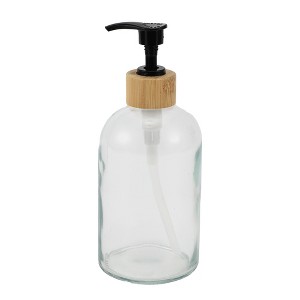 Unique Bargains Classic Cylindrical Soap Pump Dispenser for Hotel 400ml 1 Pc - 1 of 4