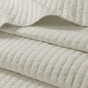 Sapphtopaz Comforter Set Bedding Quilt Set Simple Solid Color Reversible Quilt Set - 2 of 4