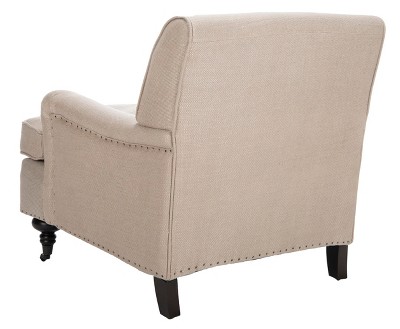 Antique Gold Contemporary Wood Accent Arm Chair