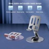 1PC Adjustable 360° Rotatable Anti-Slip Metal Phone Stand for iPhone Android Tablets - 2 of 4