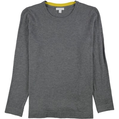 Charter Club Womens Contrast Trim Pullover Sweater