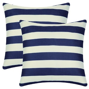 Unique Bargains Multicolor Decorative Modern Sofa Home Bedroom Throw Pillow Covers 2 Pcs - 1 of 4