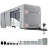 Garvee RV Cover, Heavy Duty RV Travel Trailer Cover, Windproof Waterproof Non-Woven Fabrics Camper Cover Grey - 2 of 4
