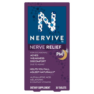 Nervive Nerve Health Tablets - 30ct : Target