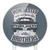 Supernatural Winchester Brothers Impala Acrylic Cake Topper - 3 of 4