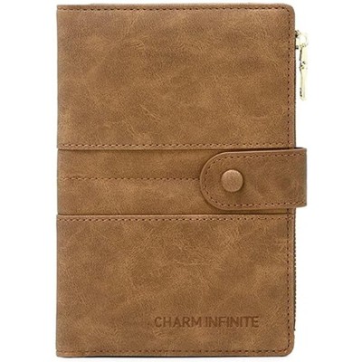 BEAFUP RFID Blocking Passport Wallet for Women - Slim Travel & Daily Use Card Holder with Multiple Slots, Vegan Leather