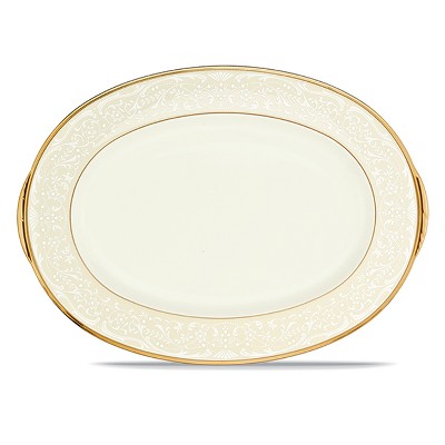 Noritake White Palace Large Oval Serving Platter