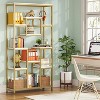 Hommoo 71" Tall Bookshelf - 2 of 4