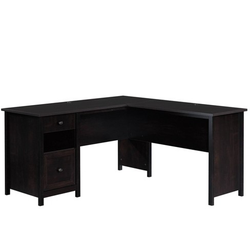 Oak L-Shape Desk + Modern Legs