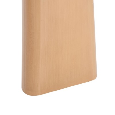 Natural Wood and Metal Nordic Hallway Table