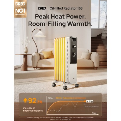 DREO Oil-Filled Heater 153 — detail 1