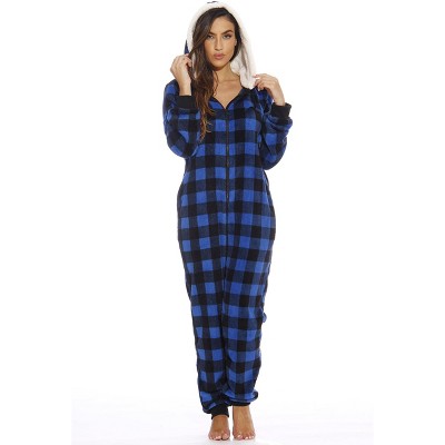 Just Love Womens One Piece Tie Dye Adult Onesie Faux Shearling Lined Hoody  Pajamas 6342-10577-XXL