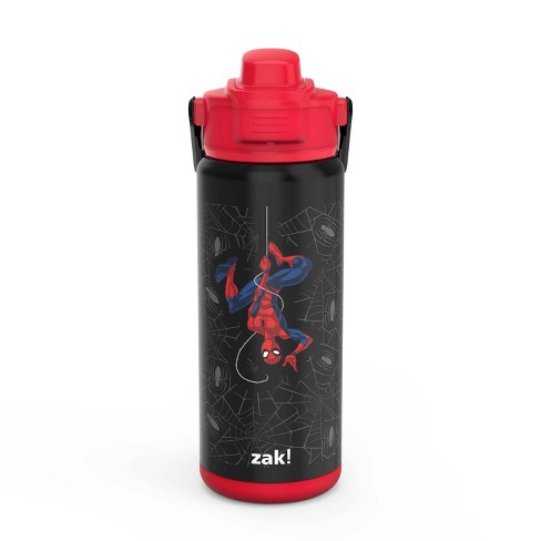 Zak Designs 20oz Stainless Steel Kids' Water Bottle with Antimicrobial  Spout 'Marvel Spider-Man