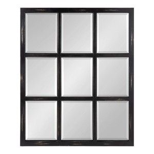 Hogan Windowpane Wall Mirror - Kate & Laurel All Things Decor - 1 of 4