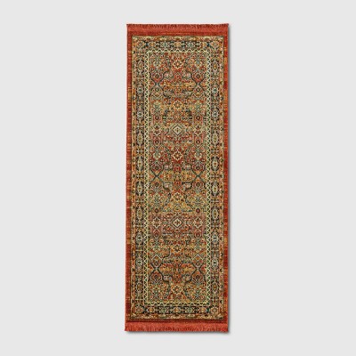 Damask Woven Persian with Fringe Rug - Threshold™
