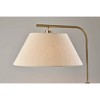 Adesso Fletcher Floor Lamp Black: Modern Metal Pole Lamp with Linen Drum Shade, ETL Listed - 3 of 3