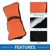 Unique Bargains Suede All-Season Car Headrest Lumbar Cushion  with Ergonomic Design - 2 of 4