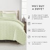 Chevron & Polka Dots Pattern Premium  3PC Duvet Cover & Shams Set, Ultra Soft, Easy Care - Becky Cameron - 3 of 4