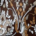 chocolate lattice medallion