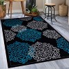 Luxe Weavers Modern Floral Medallion Area Rug - 2 of 4