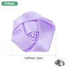 Unique Bargains Handmade Men Suits Formal Boutonnieres Wedding Corsage Lapel Pin Flower Brooch Butterfly Buckle 8 Pcs - 3 of 4