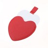 Unique Bargains Stainless Steel Heart Shaped Compact Makeup Mirror and PU Leather Case - 3 of 4