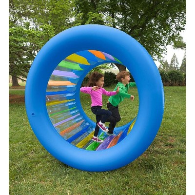 roll with it giant inflatable wheel