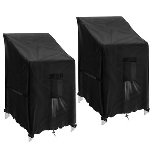 GARPROVM 2-Pack Oxford Fabric Outdoor Furniture Cover Armchairs Cover Weather-Resistant - 1 of 4