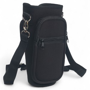 A Little Obsessed Neoprene Tumbler Holder Crossbody Bag with Pockets - 1 of 4