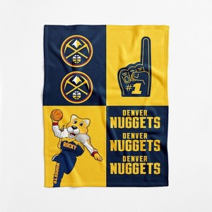 NBA Domino Swaddle Blanket - 1 of 4