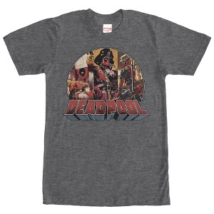 Men's Marvel Deadpool Disguise T-Shirt - 1 of 4