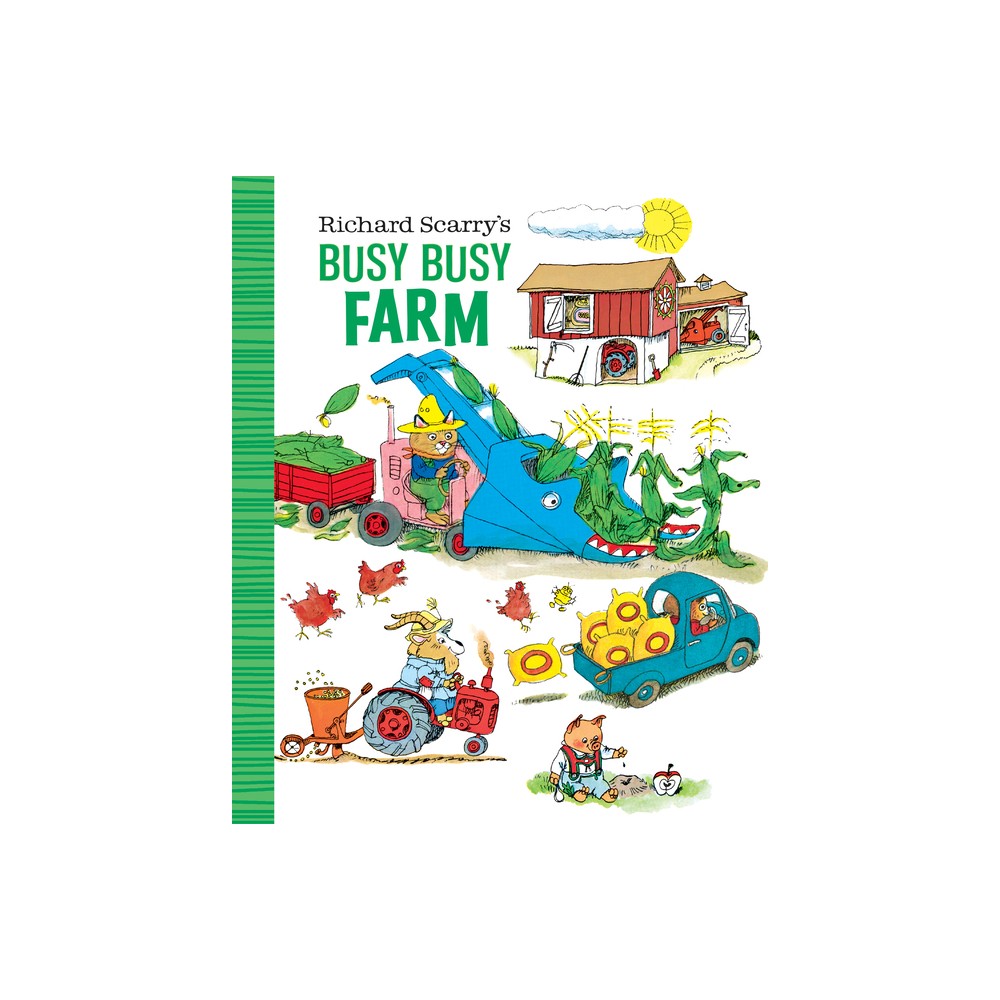 Richard Scarrys Busy Busy Farm - (Richard Scarrys Busy Busy Board Books) (Board Book)