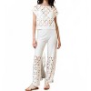 Women's Ileana Cutout Detail Elastic Waistband Pants - lalavon - 4 of 4
